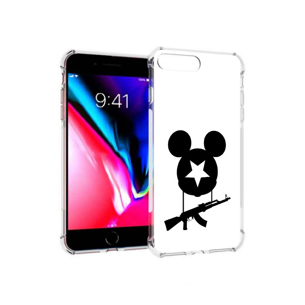 

Чехол MyPads Tocco для Apple iPhone 8 Plus АК Микки (PT70866.609.26), Прозрачный, Tocco