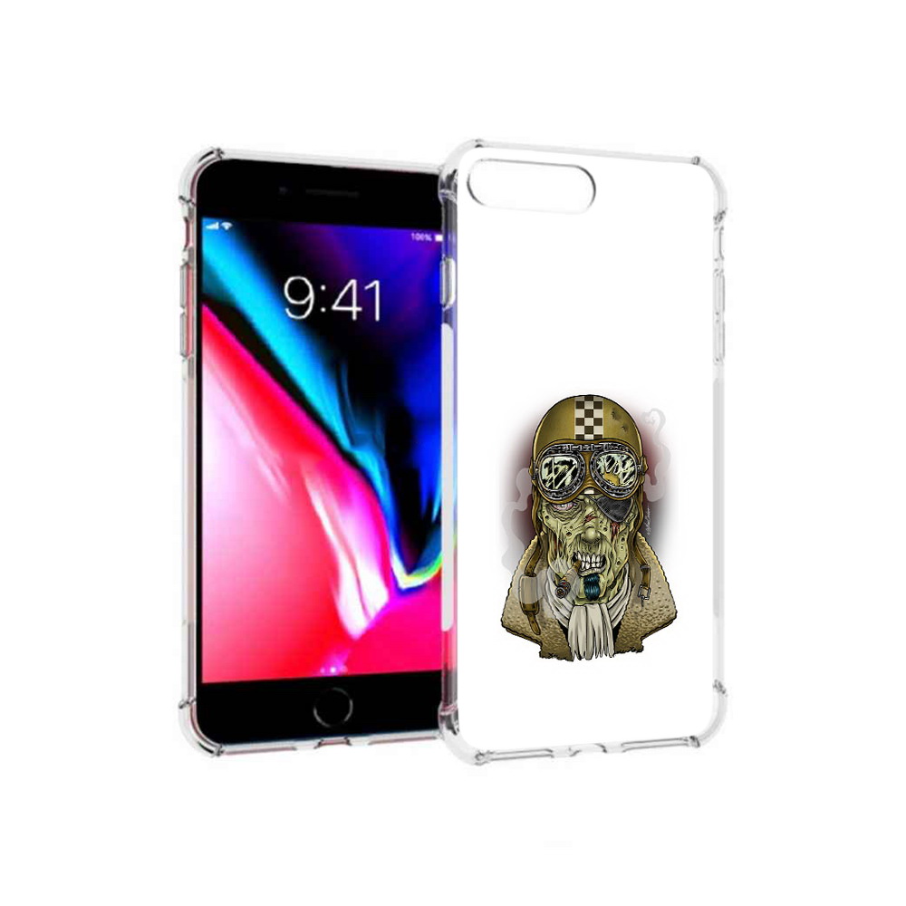 

Чехол MyPads Tocco для Apple iPhone 8 Plus военный зомби (PT70866.609.264), Прозрачный, Tocco