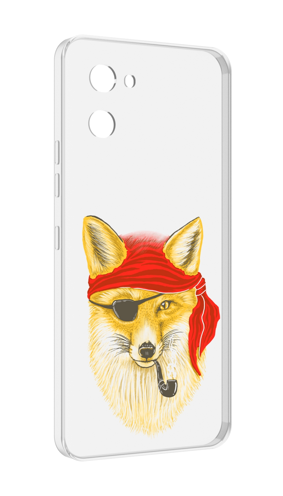 

Чехол MyPads лиса-пират для UMIDIGI G1, Прозрачный, Tocco