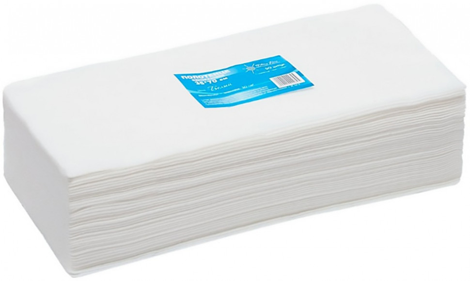 Полотенце White Line 35х70 белый 100 шт шпагат полипропилен 1 кг 2200 текс краснодар волокно белый