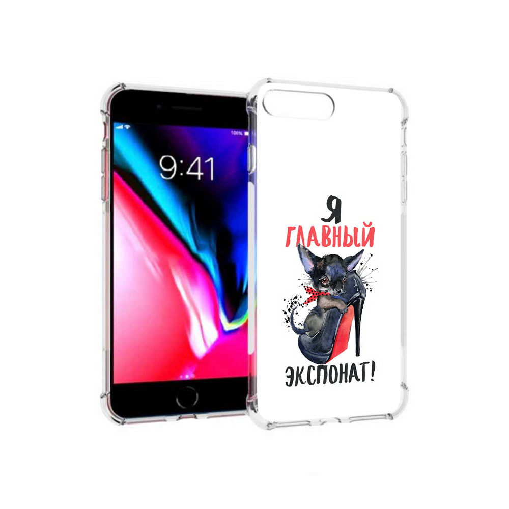

Чехол MyPads Tocco для Apple iPhone 8 Plus главный экспонат (PT70866.609.288), Прозрачный, Tocco