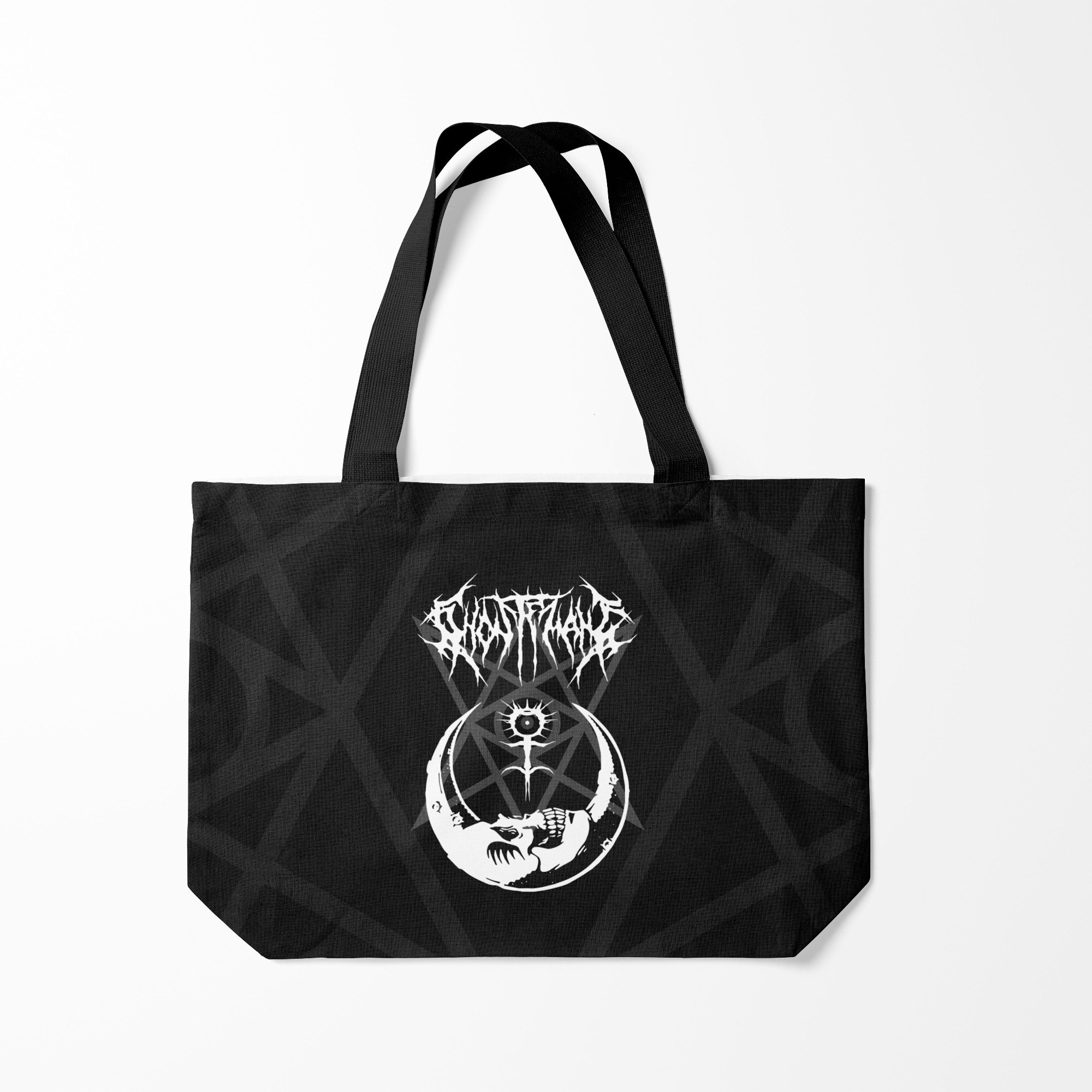 

Сумка шoппер унисекс Burnettie GHOSTEMANE, черный, GHOSTEMANE