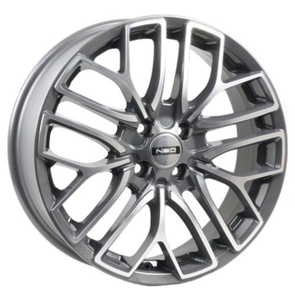 

Диск NEO 781 6.5x17 ET43 4x100 D60.1 GRD, арт. N781-6517-601-4x100-43GRD, Серый;серебристый, 781