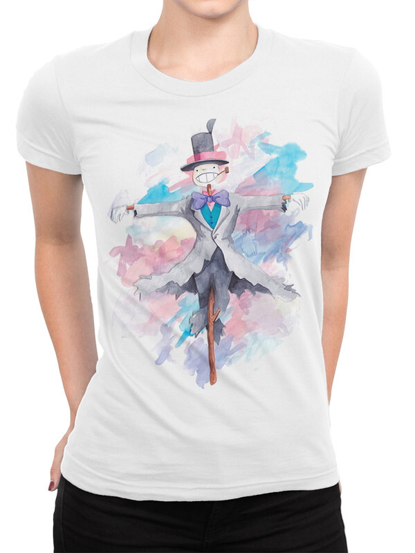 

Футболка женская DreamShirts Studio Аниме Ходячий Замок - Пугало 1 белая 2XL, Белый, Аниме Ходячий Замок - Пугало 1