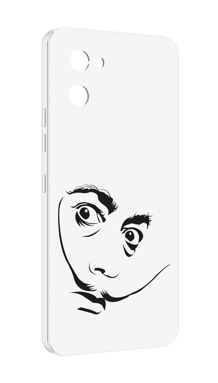 

Чехол MyPads мужчина с длинными усами для UMIDIGI G1, Прозрачный, Tocco