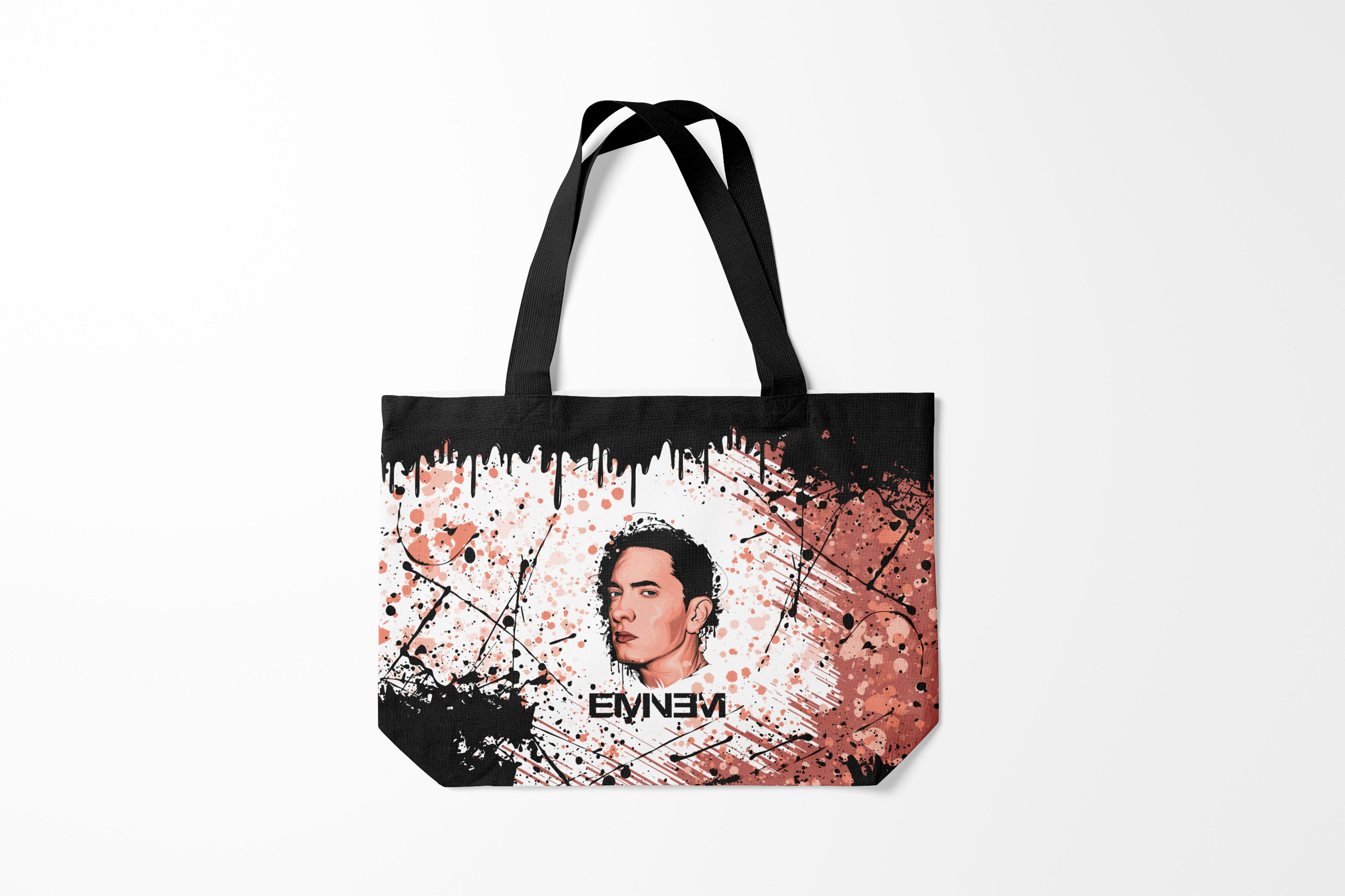 

Сумка шoппер унисекс Burnettie Eminem ЭМИНЕМ Z, белый, Eminem ЭМИНЕМ Z