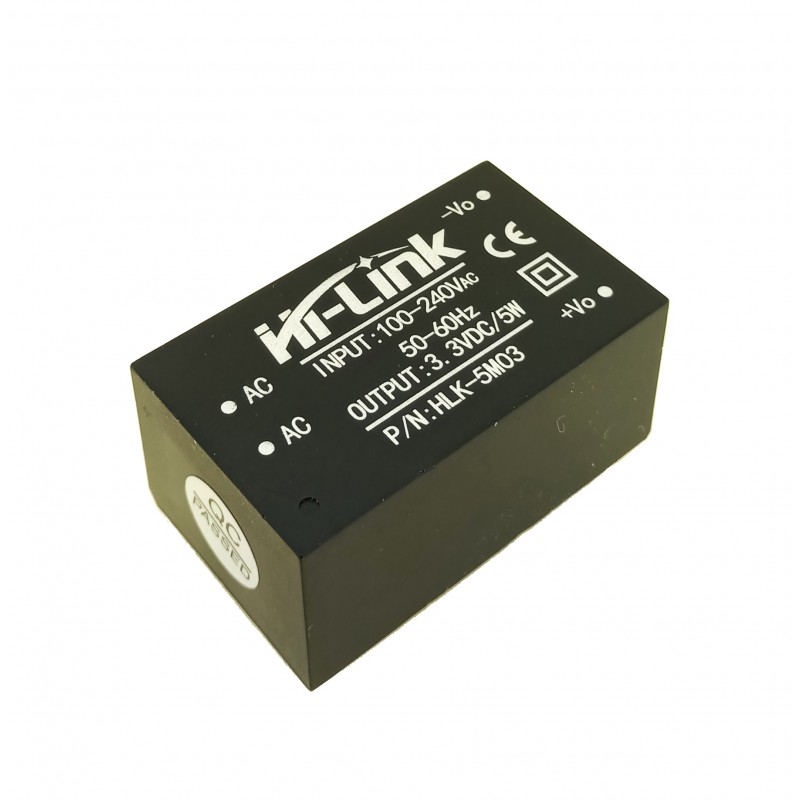 

10 штук, ACDC конвертер HLK-5M03, 3.3В 5Вт