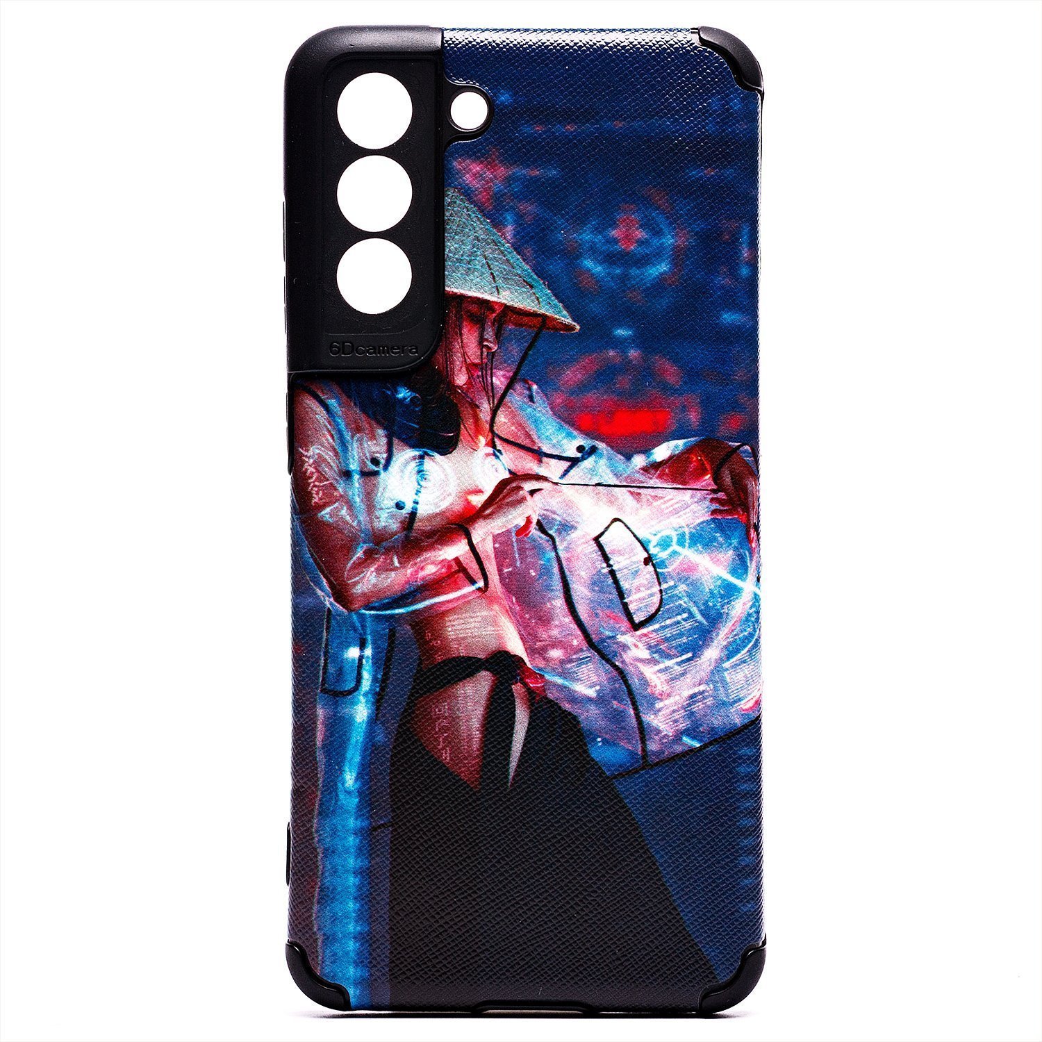 

Чехол Samsung SM-G990B (Galaxy S21 FE) силиконовый (рис. 310/007), Разноцветный
