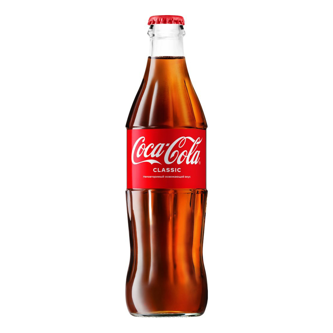 Coca cola в стекле