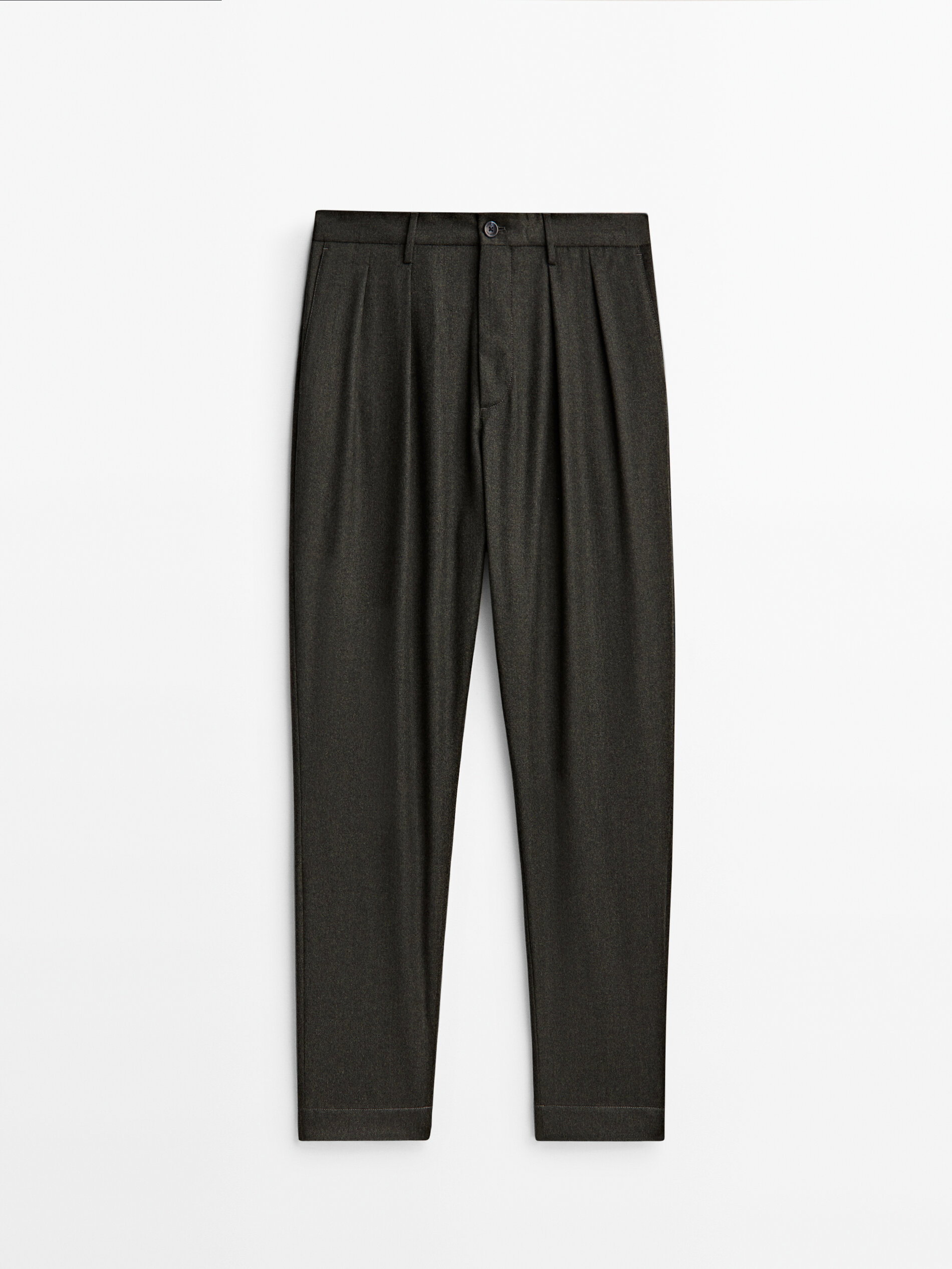 

Брюки мужские Massimo Dutti 00026800500 зеленые 38, 00026800500