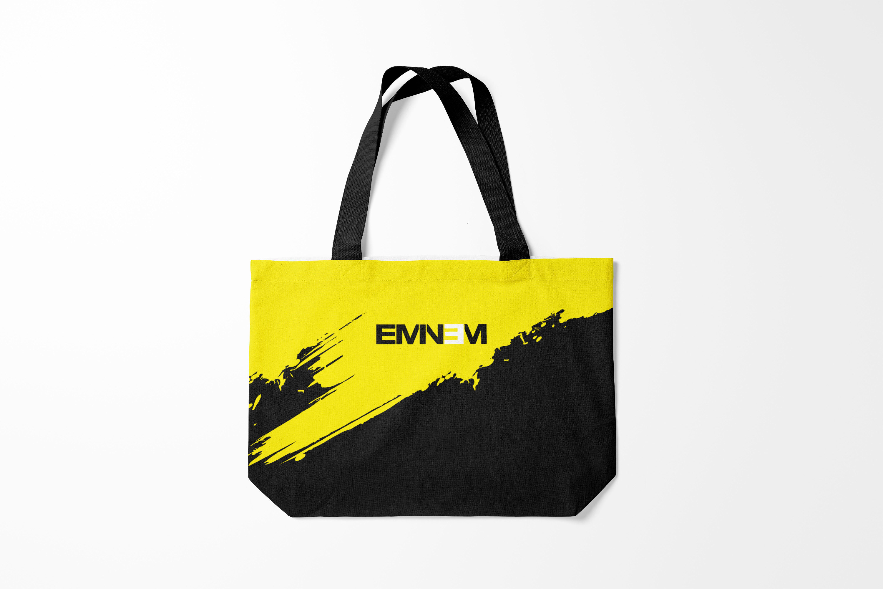 

Сумка шoппер унисекс Burnettie Eminem, желтый; черный, Eminem