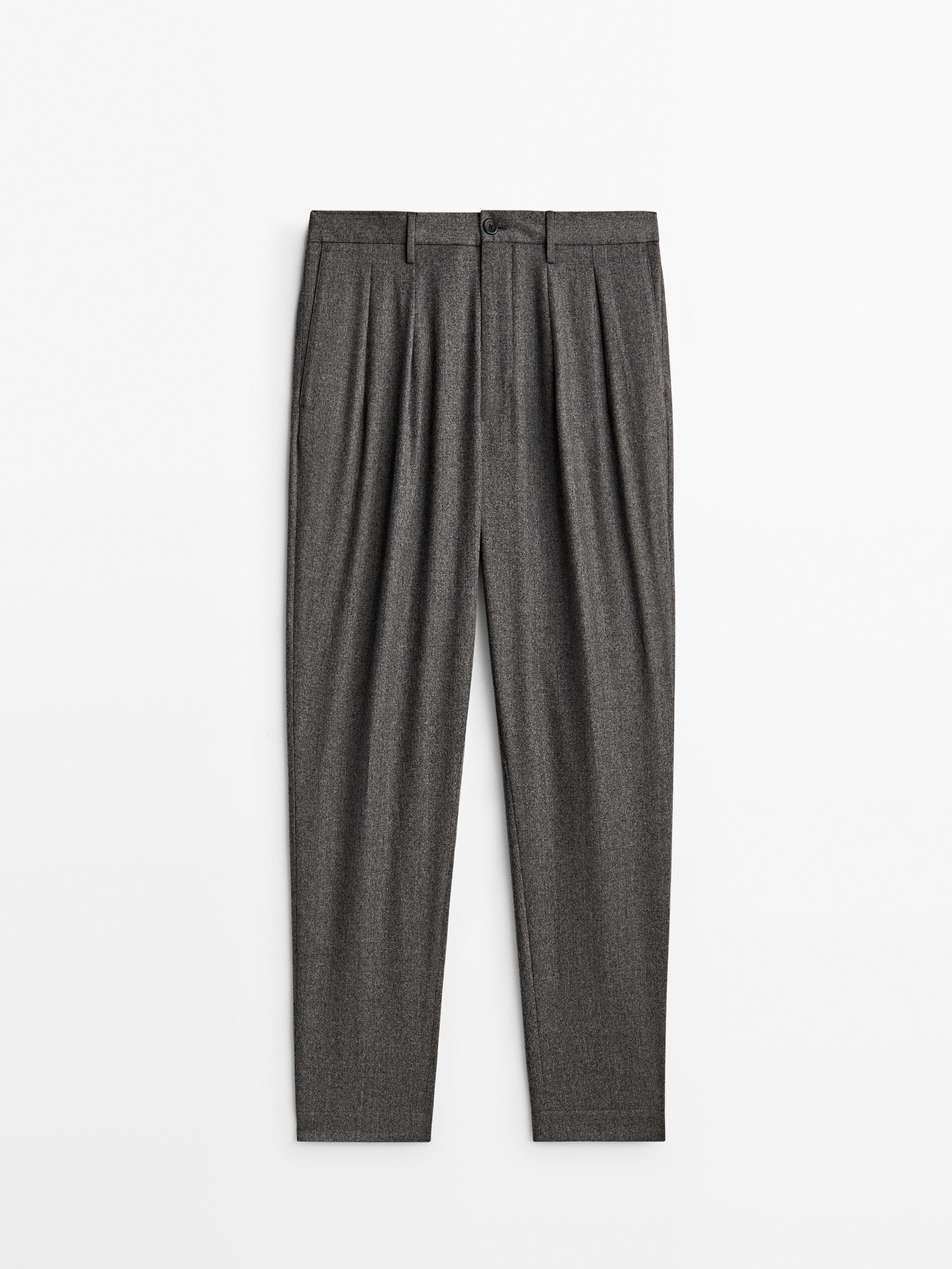 

Брюки мужские Massimo Dutti 00026800802 серые 46 RU, 00026800802