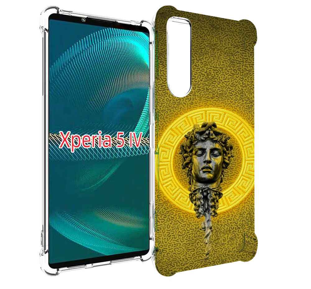 

Чехол MyPads статуя версачи для Sony Xperia 5 IV (5-4), Прозрачный, Tocco