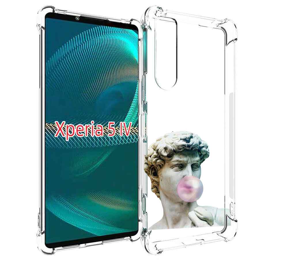 

Чехол MyPads статуя-с-жвачкой для Sony Xperia 5 IV (5-4), Прозрачный, Tocco