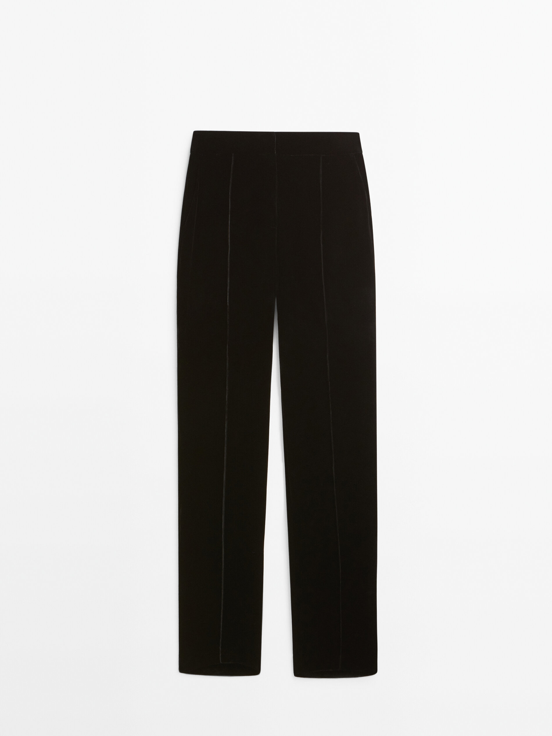 

Брюки женские Massimo Dutti 05093692800 черные 38, 05093692800