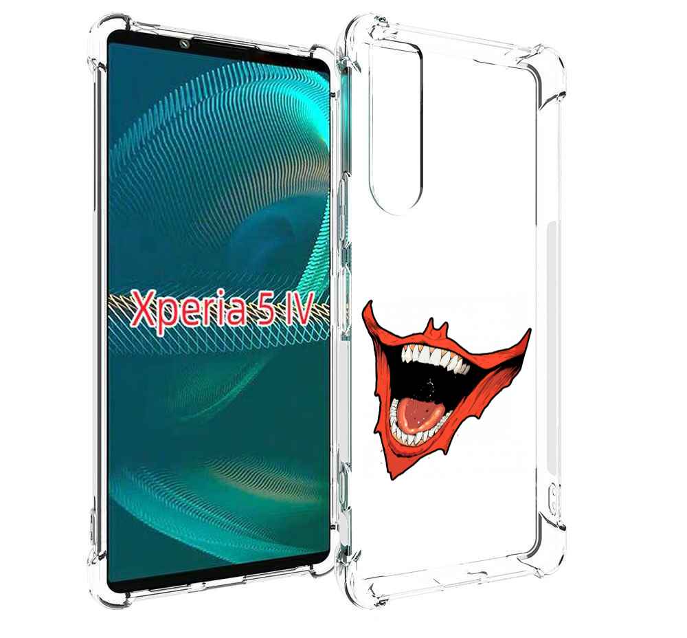 

Чехол MyPads страшная-улыбка для Sony Xperia 5 IV (5-4), Прозрачный, Tocco