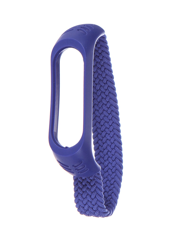 

Ремешок Zibelino для Mi Band 3/4/5/6 Моно Silicone 160mm Blue ZBS-M-XIMB5-160-BLU, Mi Band 3/4/5/6