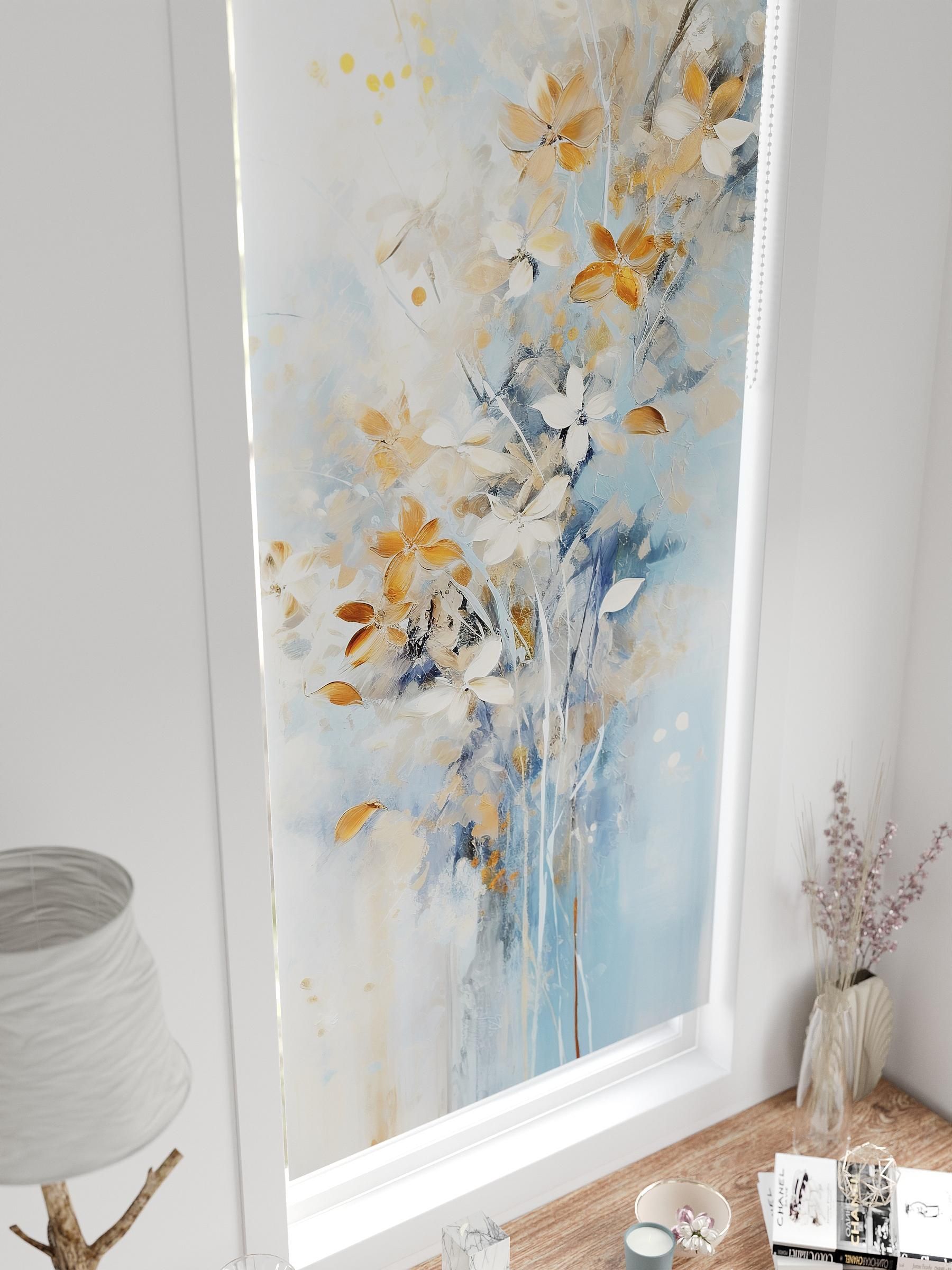 

Рулонные шторы AT HOME Федера Ширина 62 см Высота 170 см., 774152
