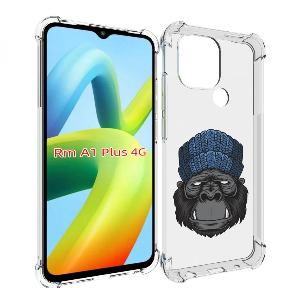 

Чехол MyPads Горила для Xiaomi Redmi A1 Plus +, Прозрачный, Tocco