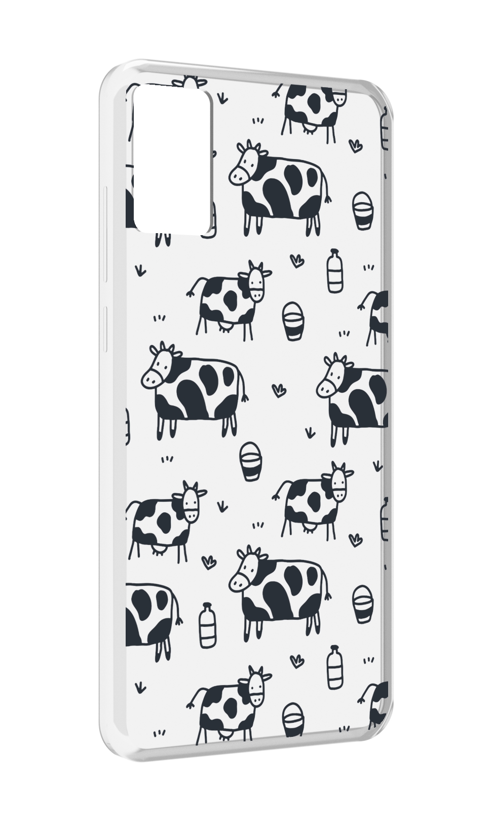 

Чехол MyPads маленькие-коровки для CUBOT P50, Прозрачный, Tocco