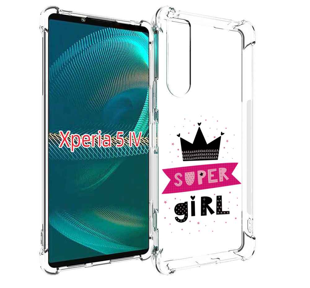 

Чехол MyPads супер-девчонка женский для Sony Xperia 5 IV (5-4), Прозрачный, Tocco