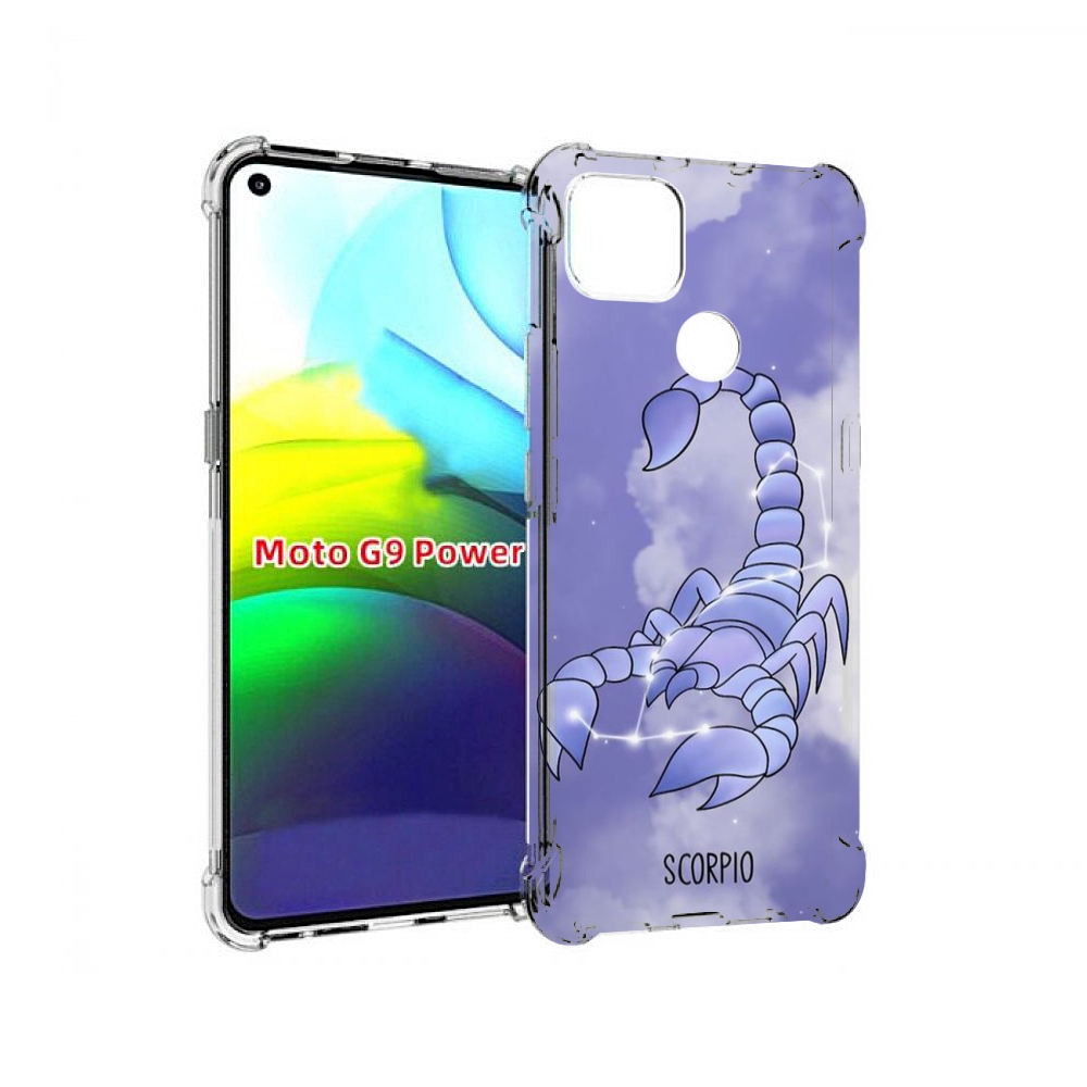 

Чехол MyPads знак зодиака скорпион 2 для Motorola Moto G9 Power, Прозрачный, Tocco