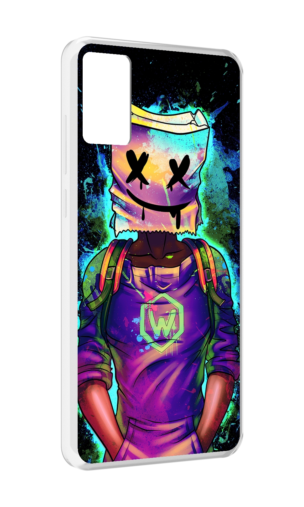 

Чехол MyPads маршмеллоу-глитч для CUBOT P50, Прозрачный, Tocco
