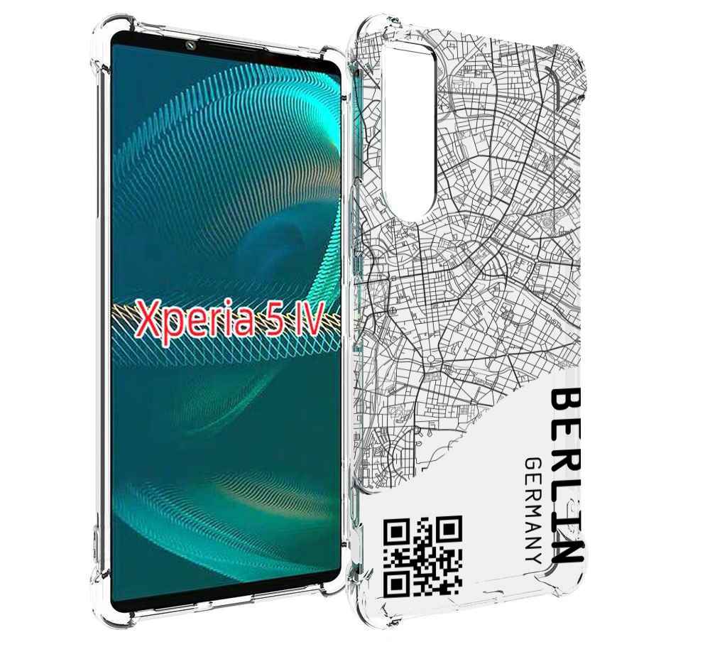 

Чехол MyPads схема-берлин для Sony Xperia 5 IV (5-4), Прозрачный, Tocco