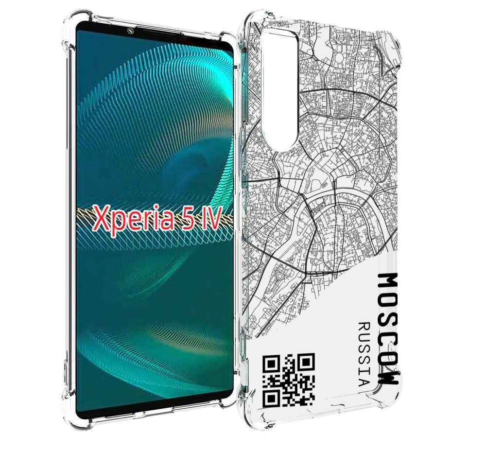 

Чехол MyPads схема-москва для Sony Xperia 5 IV (5-4), Прозрачный, Tocco