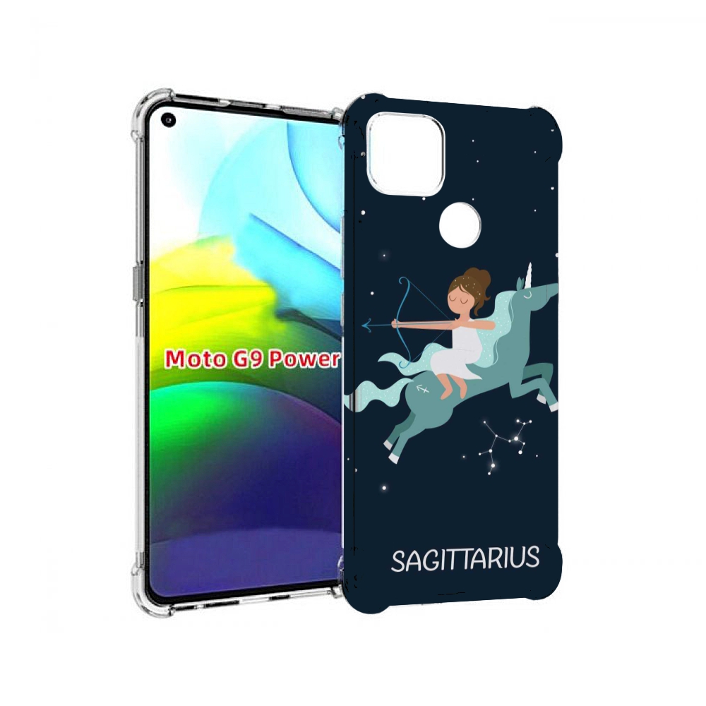 

Чехол MyPads знак зодиака стрелец 5 для Motorola Moto G9 Power, Прозрачный, Tocco