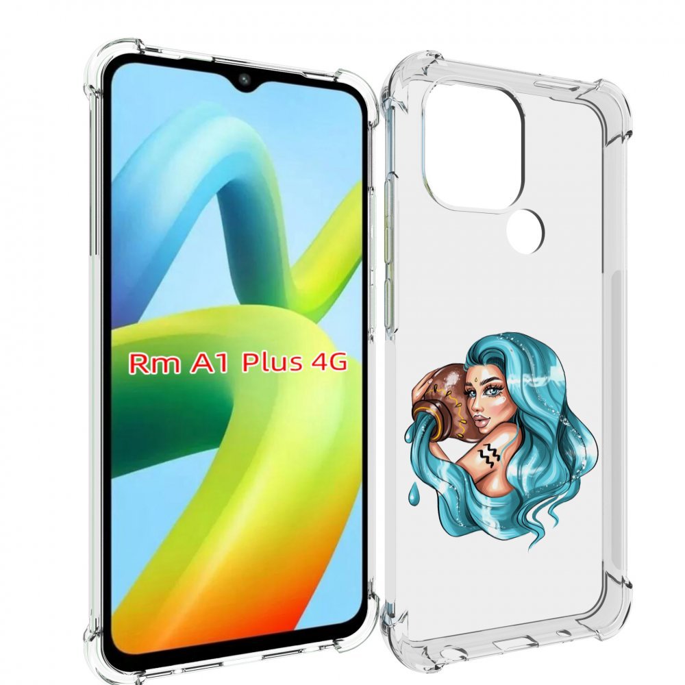 

Чехол MyPads Девушка-Водолей для Xiaomi Redmi A1 Plus +, Прозрачный, Tocco