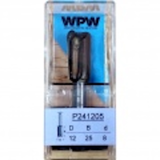 

Фреза WPW (ВПВ) P241205 пазовая D12 B25 Z2 хвостовик 8
