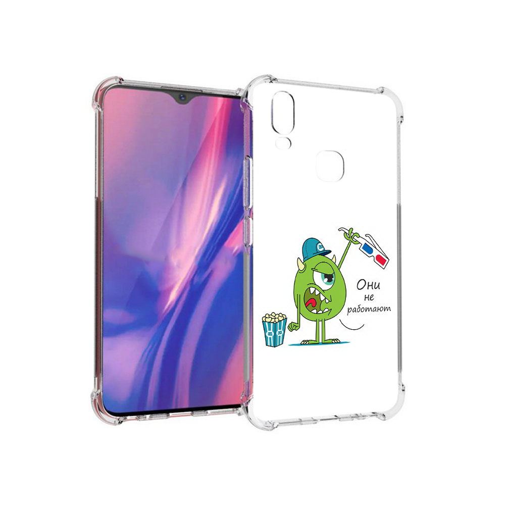 

Чехол MyPads Tocco для Vivo Y11 Очки не работают (PT144890.422.129), Прозрачный, Tocco