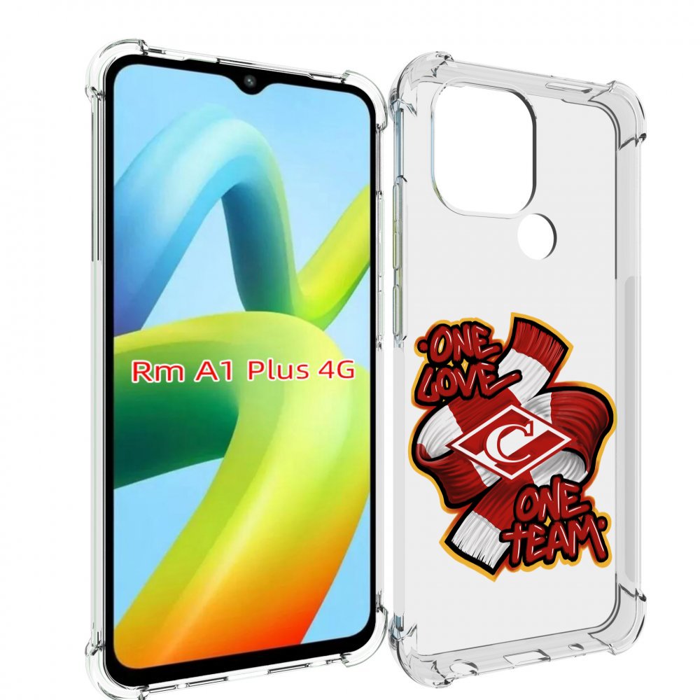 

Чехол MyPads Одна любовь-Спартак для Xiaomi Redmi A1 Plus +, Прозрачный, Tocco