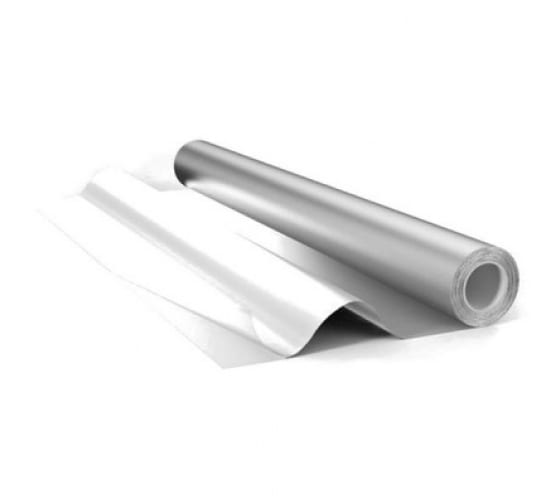 Фольга алюминиевая для бани и сауны (50 мкр) в рулоне 12 m2 алюминиевая фольга для бань и саун наноизол