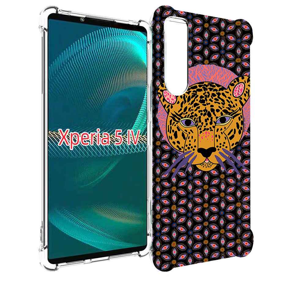 

Чехол MyPads тигр-в-глазах для Sony Xperia 5 IV (5-4), Прозрачный, Tocco