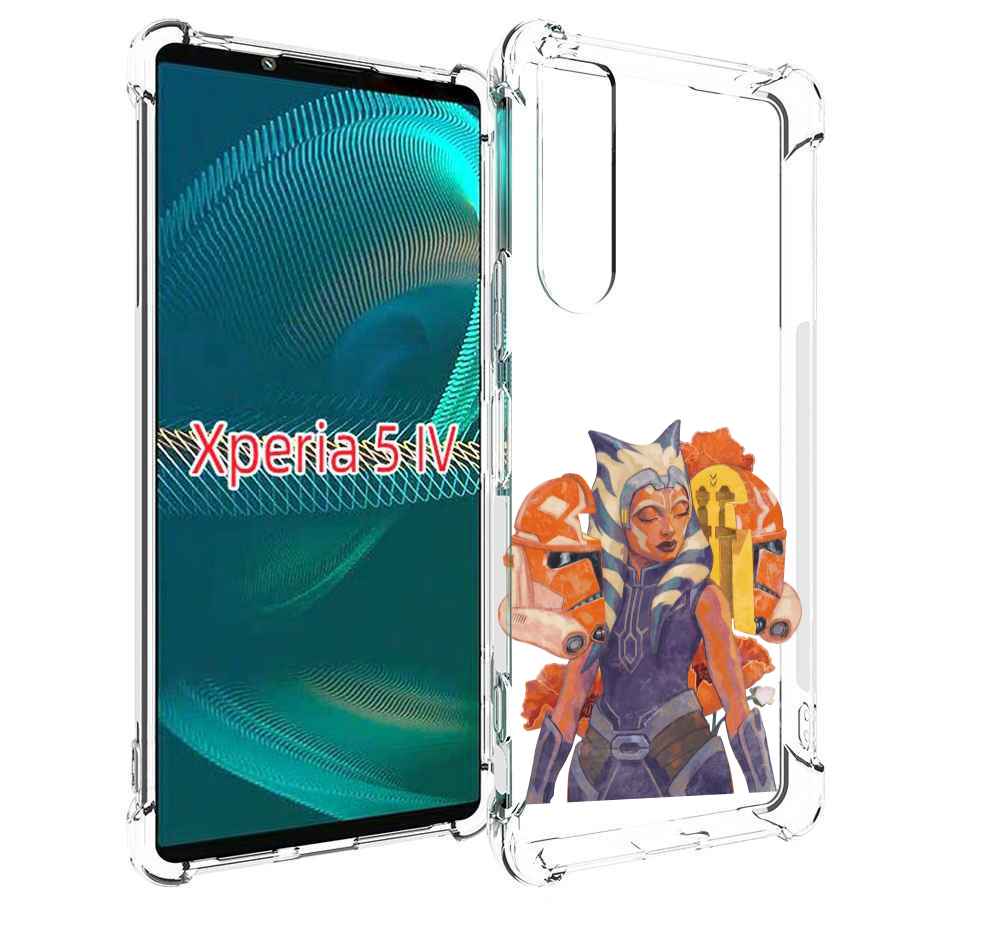 

Чехол MyPads тогрута-асока-тано для Sony Xperia 5 IV (5-4), Прозрачный, Tocco