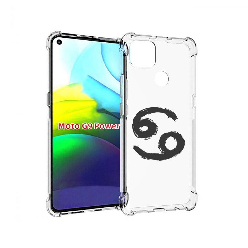 

Чехол MyPads знак-зодиака-рак-6 для Motorola Moto G9 Power, Прозрачный, Tocco