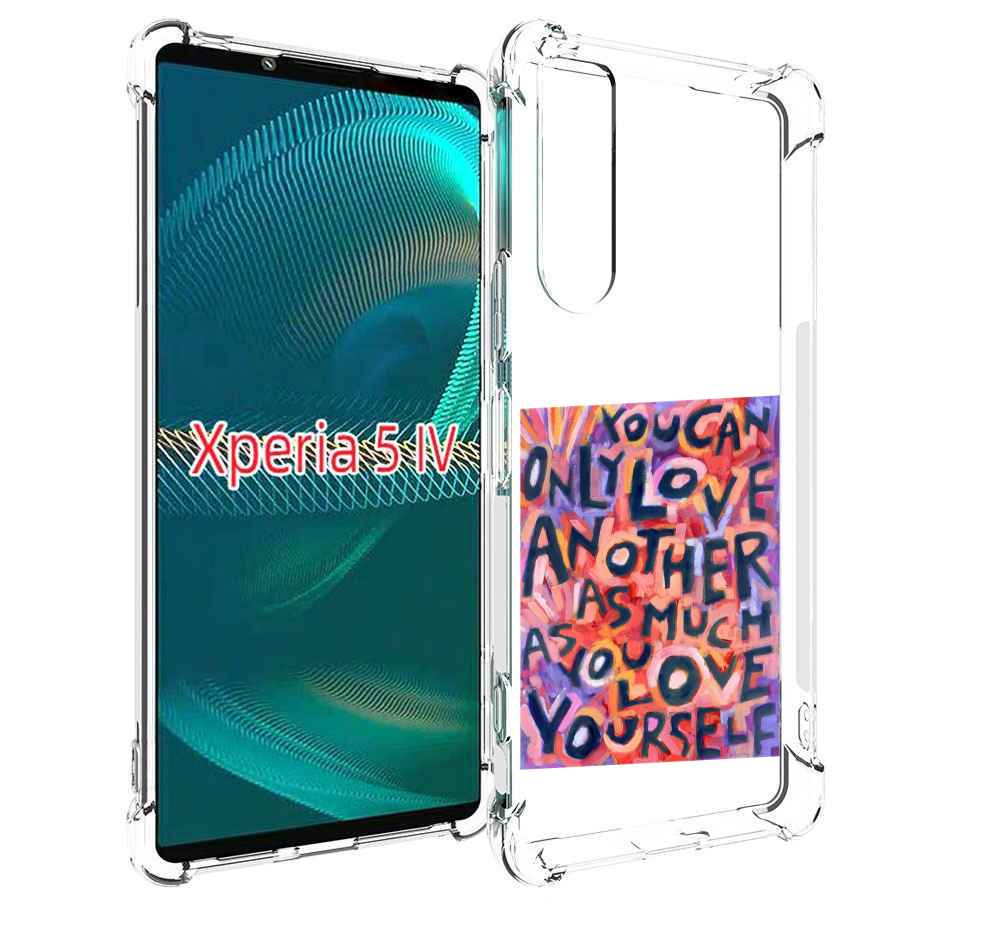 

Чехол MyPads ты-можешь-только-любить для Sony Xperia 5 IV (5-4), Прозрачный, Tocco