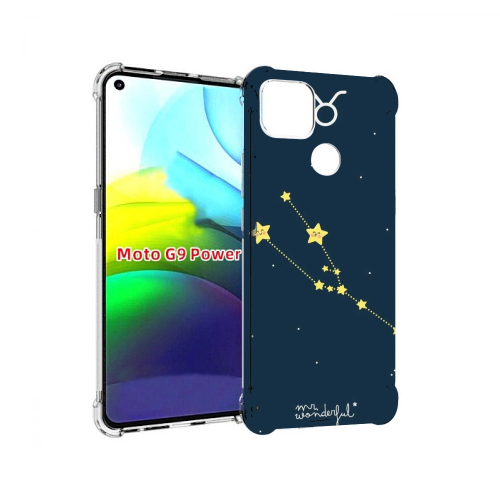 

Чехол MyPads знак-зодиака-телец-4 для Motorola Moto G9 Power, Прозрачный, Tocco