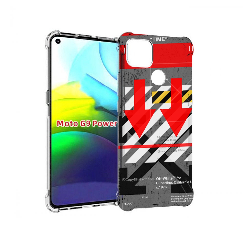 

Чехол MyPads знаки-логотипы для Motorola Moto G9 Power, Прозрачный, Tocco