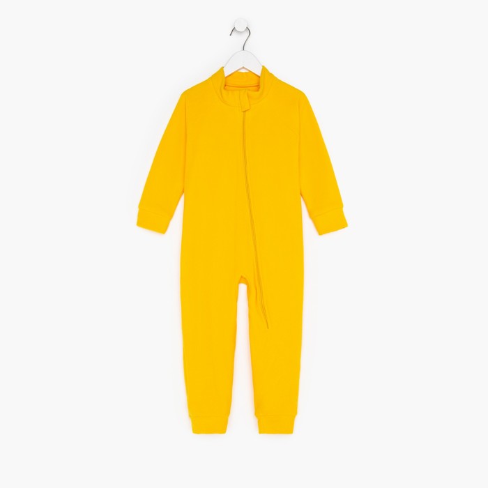 Комбинезон детский Юниор Текстиль Р00016261, жёлтый, 86