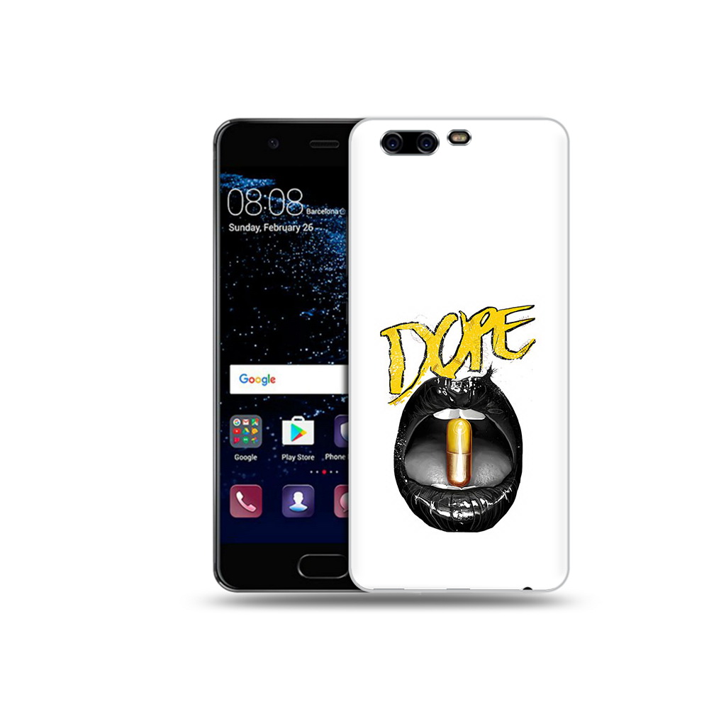 

Чехол MyPads Tocco для Huawei P10 губы (PT60870.50.303), Прозрачный, Tocco