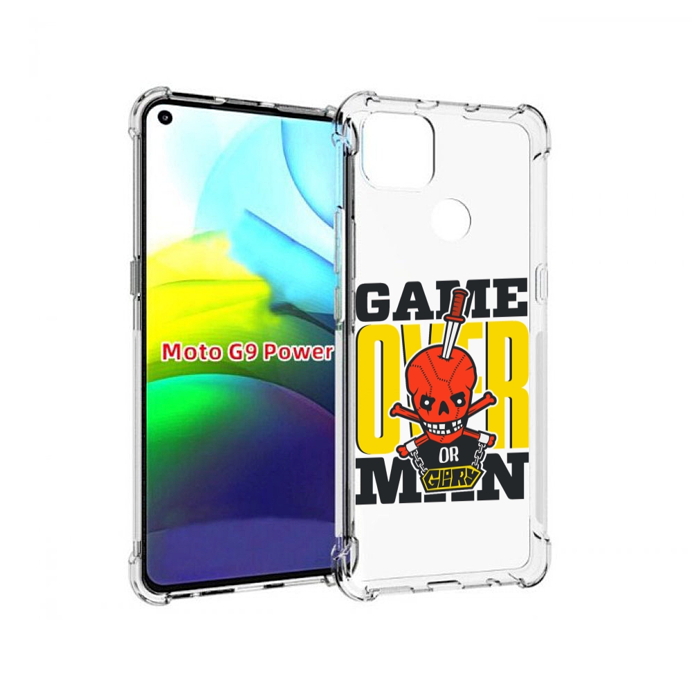 

Чехол MyPads игра-окончена-парень для Motorola Moto G9 Power, Прозрачный, Tocco