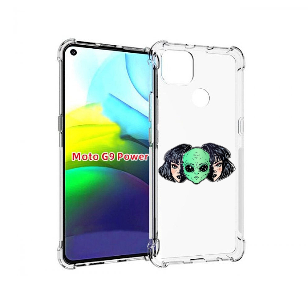 

Чехол MyPads инопланетянин в девочке женский для Motorola Moto G9 Power, Прозрачный, Tocco