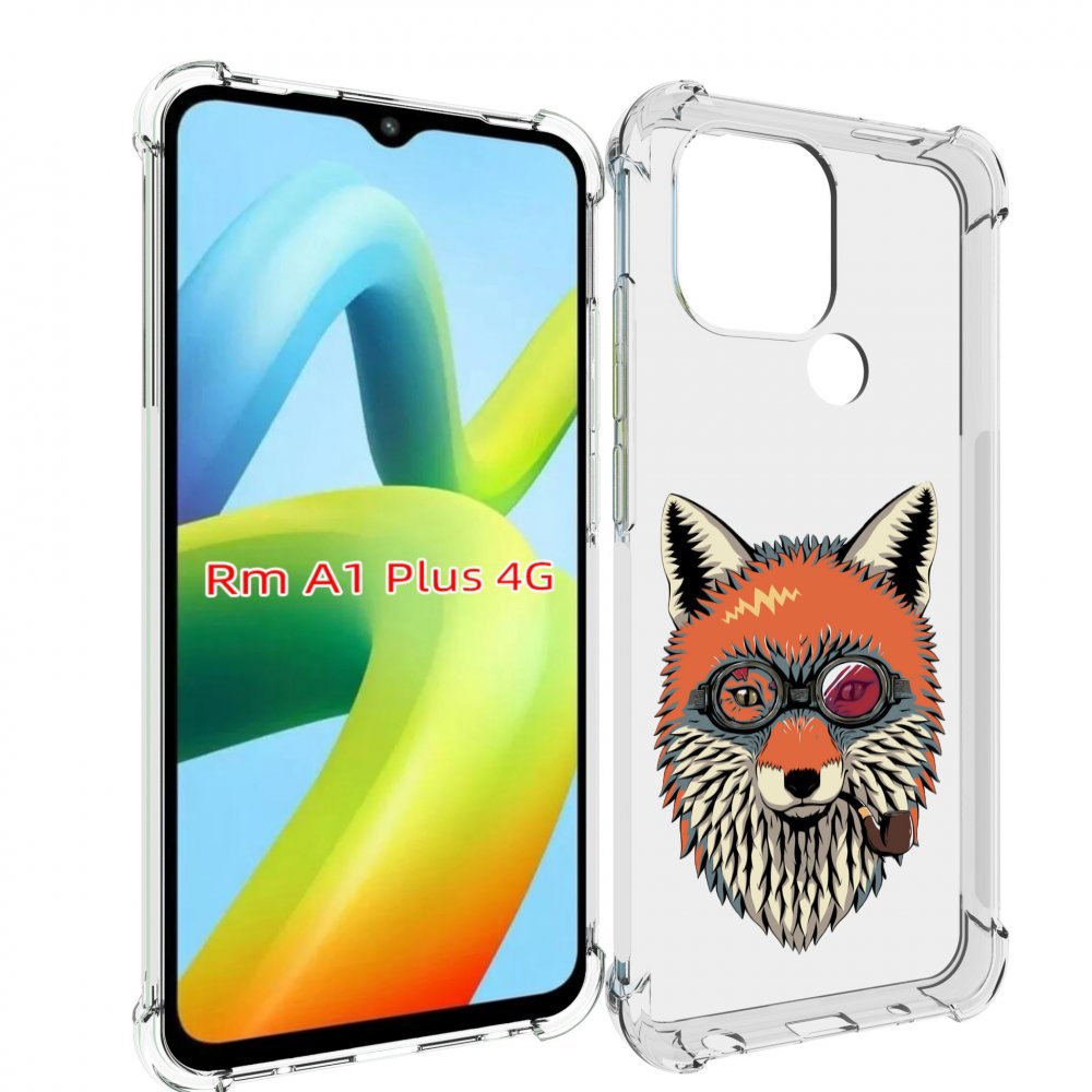 

Чехол MyPads Деловой лис для Xiaomi Redmi A1 Plus +, Прозрачный, Tocco
