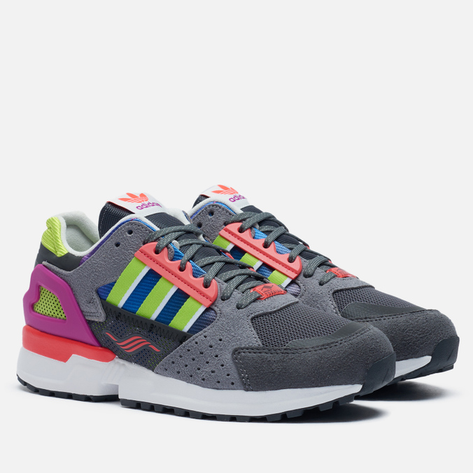 фото Кроссовки мужские adidas originals zx 10.000 c серые 9 us