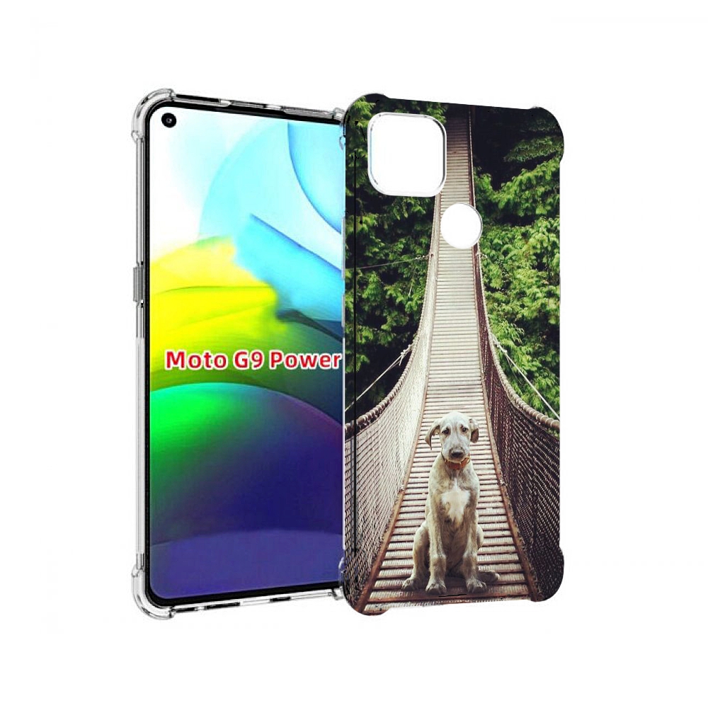 

Чехол MyPads ирландскии волкодав для Motorola Moto G9 Power, Прозрачный, Tocco