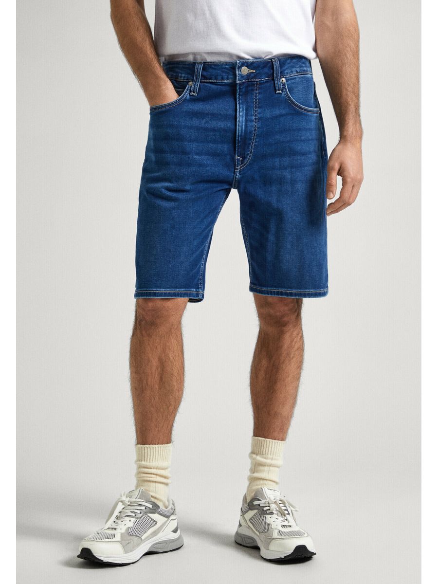 

Джинсовые шорты мужские Pepe Jeans London PE122F08B синие 31, Синий, PE122F08B