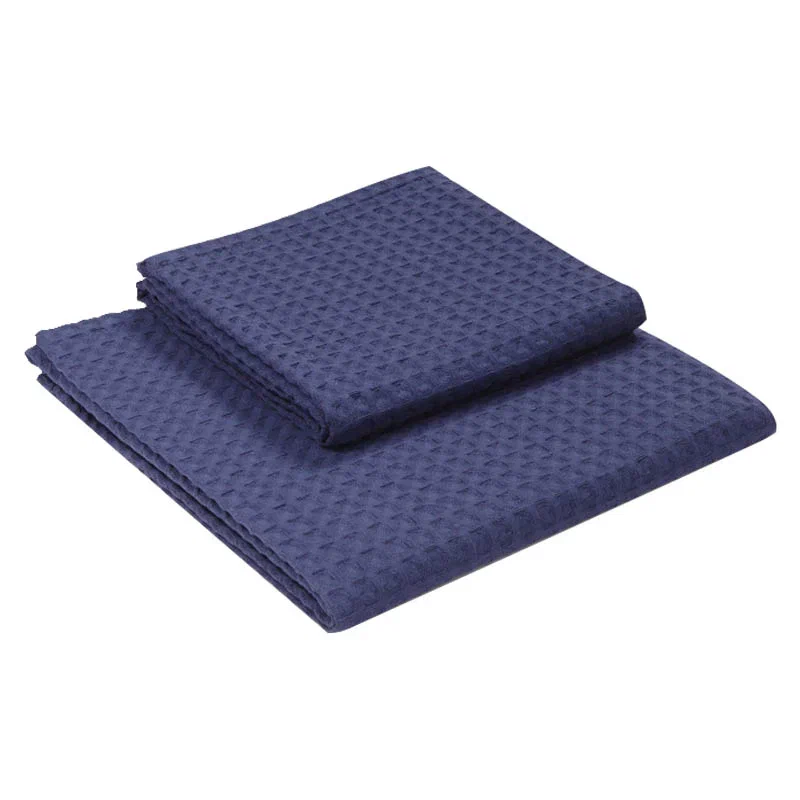 

Полотенце вафельное Cogal Cocoon 100x150см, цвет синий